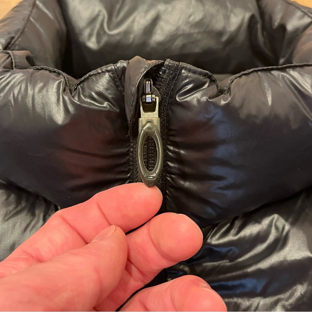 Oakley Mens Large Black Zip Up Down Puffer Jacket 2008 - Picture 4 of 9